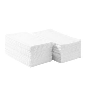 50 Pack White Microfiber Cleaning Cloth, 12 x 12 in Premium Microfiber Towels, Lint-Free and Scratch-Free, Absorbent Cleaning Rags for Car, Household, Kitchen, Window, SPA, Hotel & Bathroom