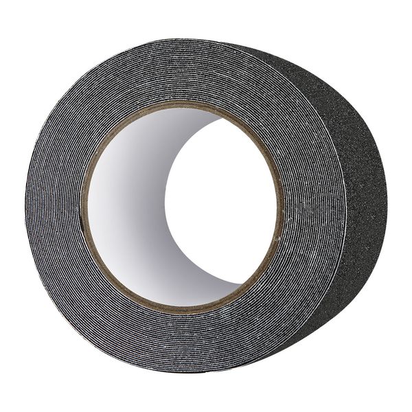 Anti-Slip Tape, 35 FT x 4 inch Non Slip Grip Tape for Stairs Steps, 80-Grit Aluminum Oxide High Traction Non-Skid Stair Treads with Strong Adhesive Backing, Suitable for Indoor & Outdoor Use - Image 3