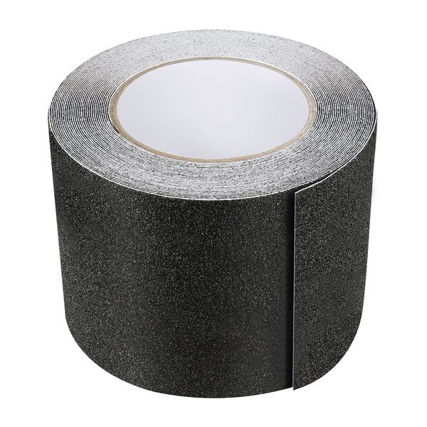Anti-Slip Tape, 35 FT x 4 inch Non Slip Grip Tape for Stairs Steps, 80-Grit Aluminum Oxide High Traction Non-Skid Stair Treads with Strong Adhesive Backing, Suitable for Indoor & Outdoor Use - Image 5