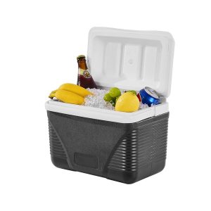Portable Cooler, 8.5 QT Hard Cooler with Ice Retention and Heavy-Duty Handles, Lightweight Rigid Material Insulated Portable Cooler, Suitable for Family Picnics and Short Trips