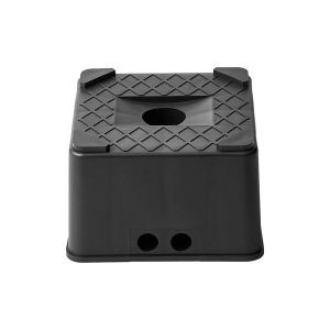 Trailer Jack Block, 6 High Heavy Duty RV Leveling Block with 6000 lbs Capacity, RV Jack Stand, Motorcycle Stand, Stool, Camper Accessories for Travel Trailers, 5th Wheels Class A/C Motorhomes